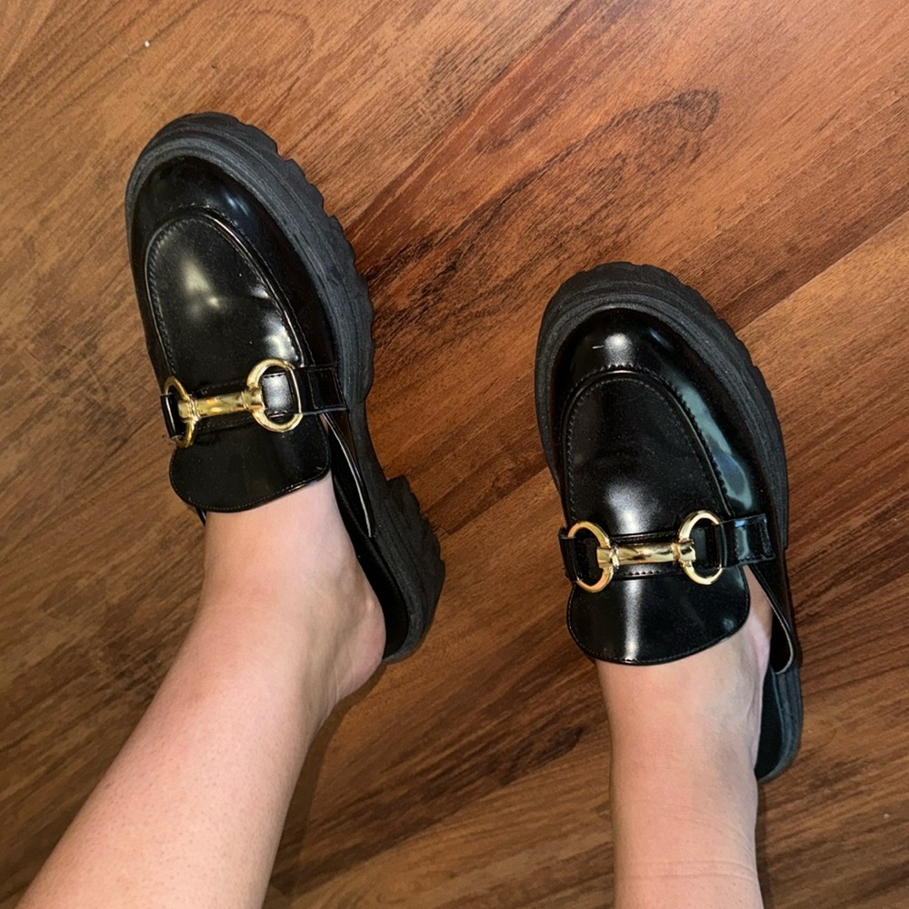 Steve Madden platform loafers